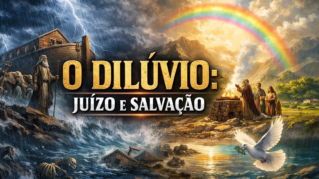 A Verdadeira História do Dilúvio | Estudo Bíblico Completo.
