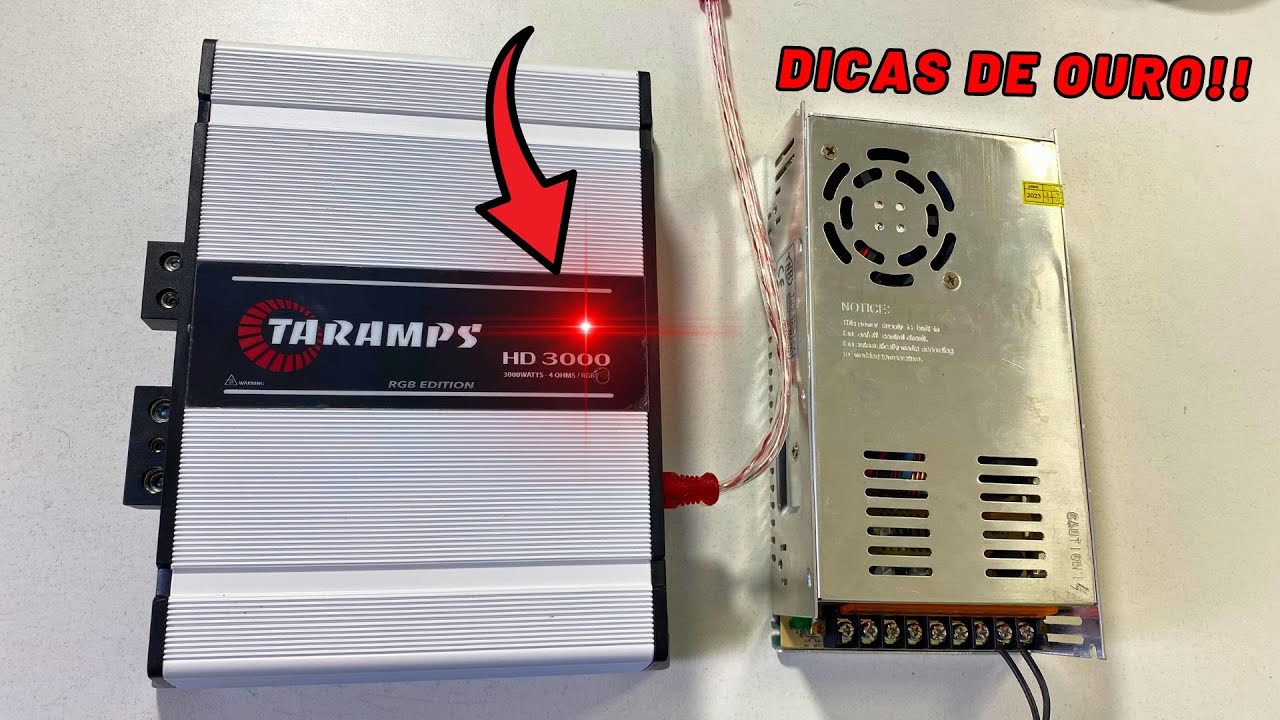 ❌Dicas como ligar um modulo hd3000 taramps ou vulcan 3000 stetsom na caixa bob ou caixa trio