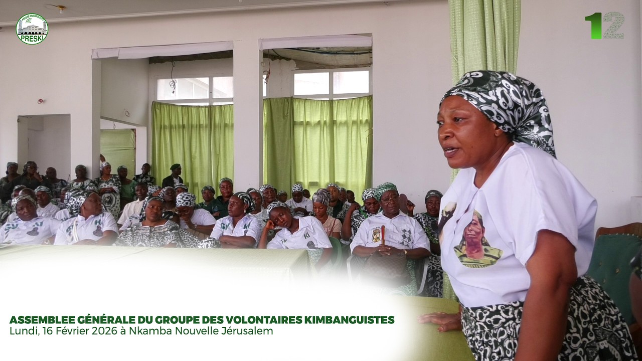 G.V.KI AU TOP LA PRESIDENTE GENERALE PRESIDE UNE RENCONTRE  A LA FIN DES FESTIVITES DU 12 FEV. 2026