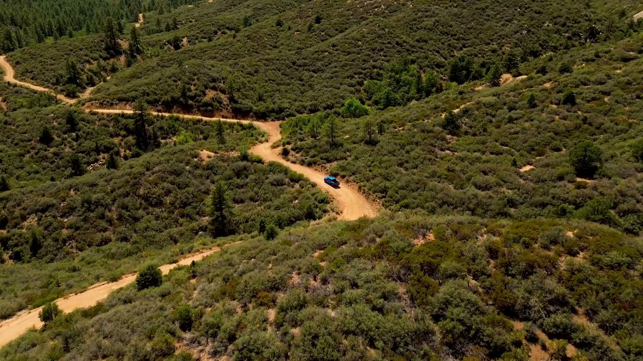 Drone Footage Mountain Trail Off Road | Kingman, AZ | DJI Mini 3