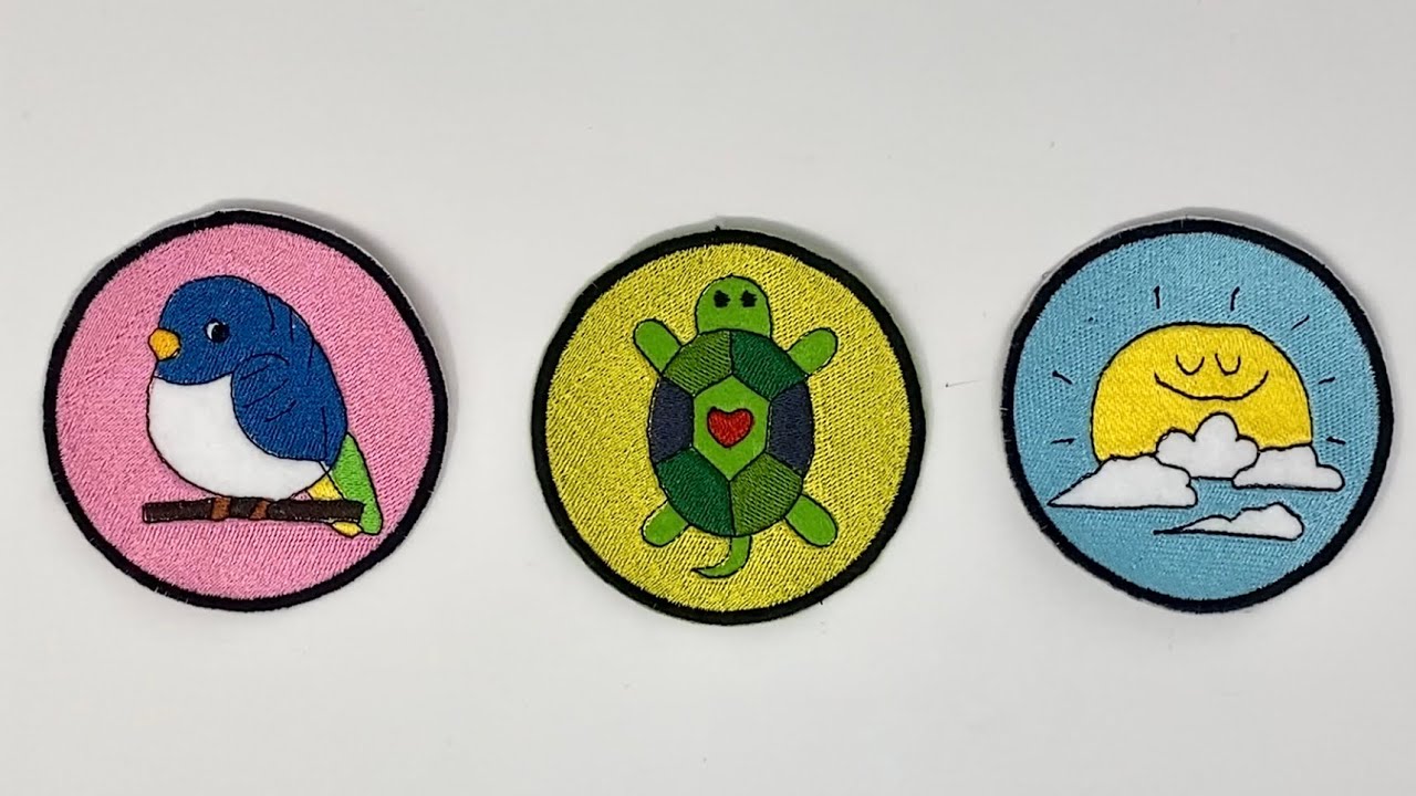 Design & Edit Embroidery Patches on Embroidery Machine - Brother Stellaire Innov-is XJ1