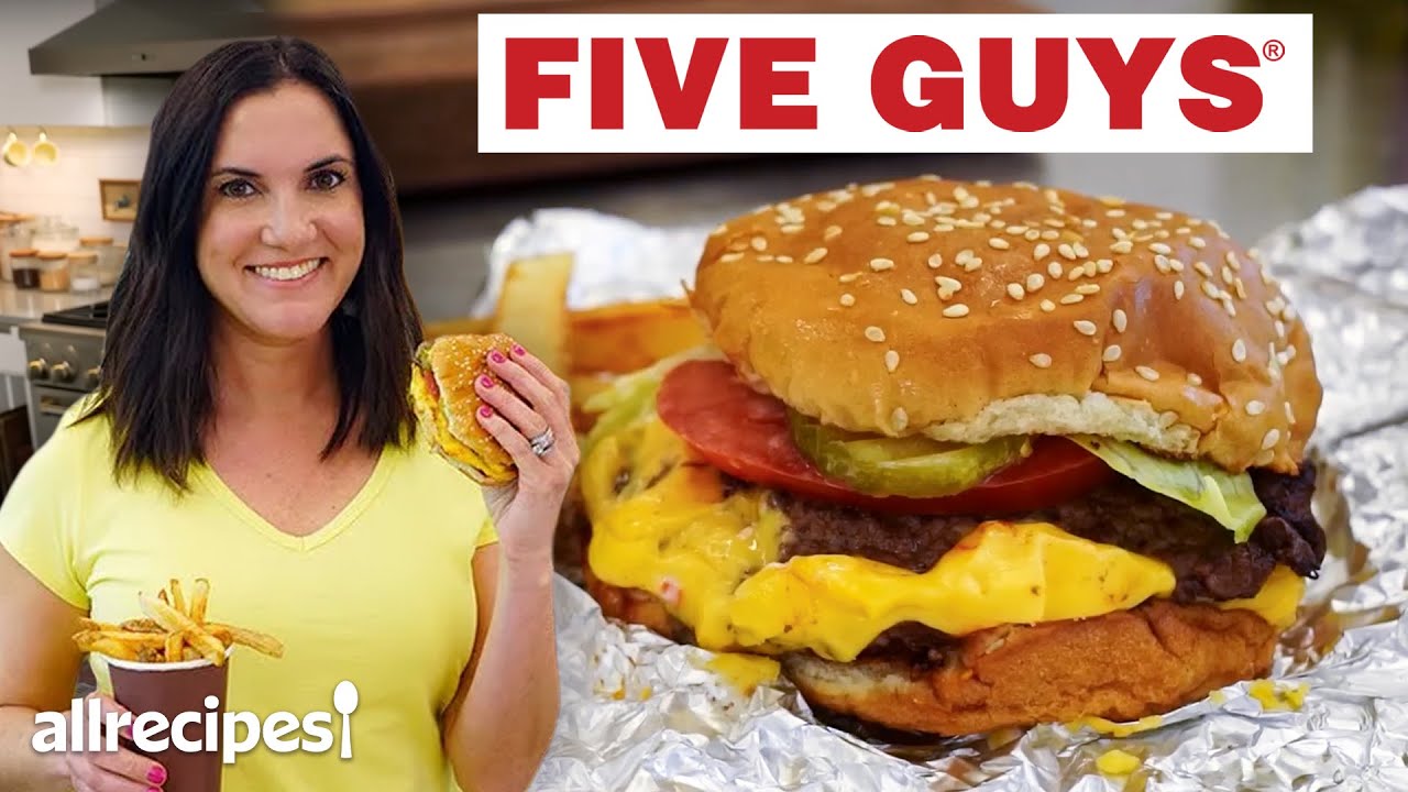 Jak przygotować burgery i frytki Five Guys w domu | Allrecipes