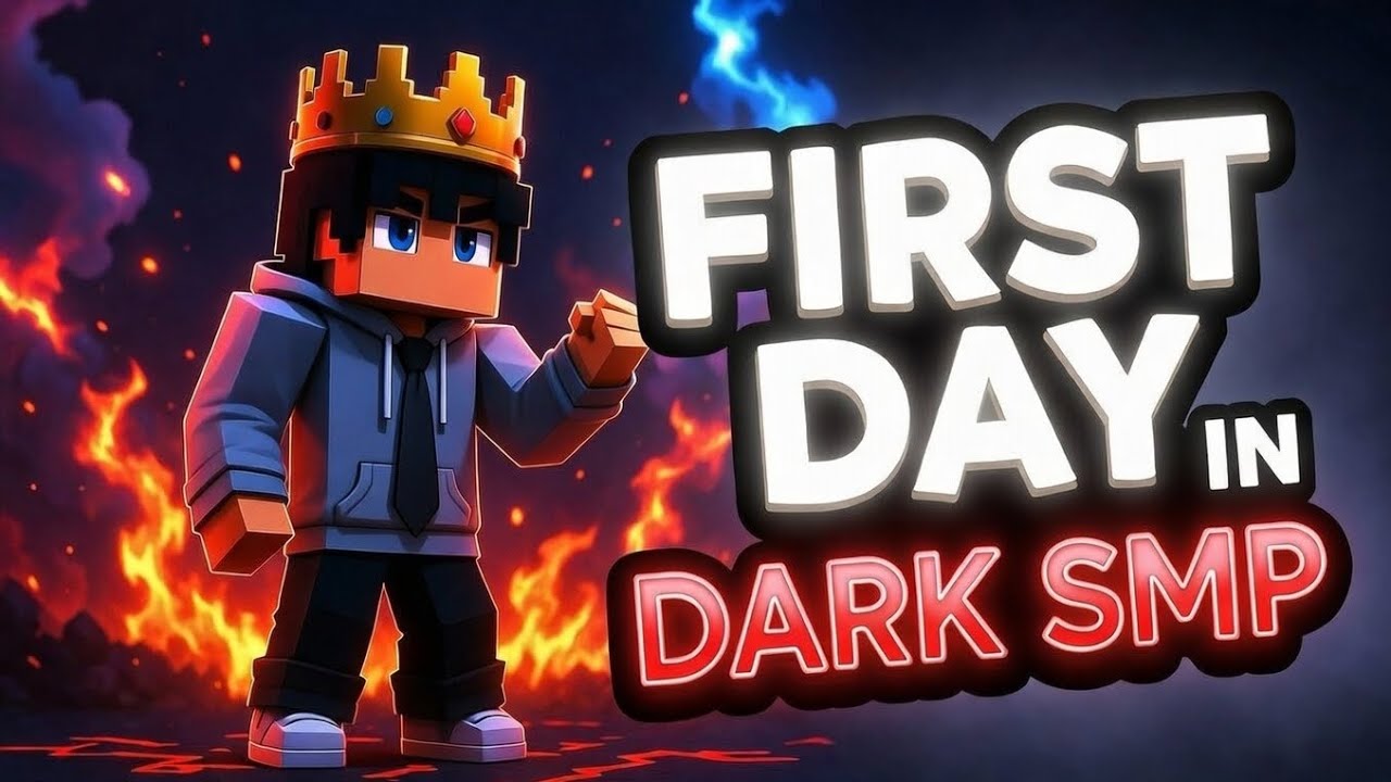 First day in dark smp gone wrong || 💀🔥🔥|| @SenpaiExtra @tgpsd1 @NizUnfiltered 