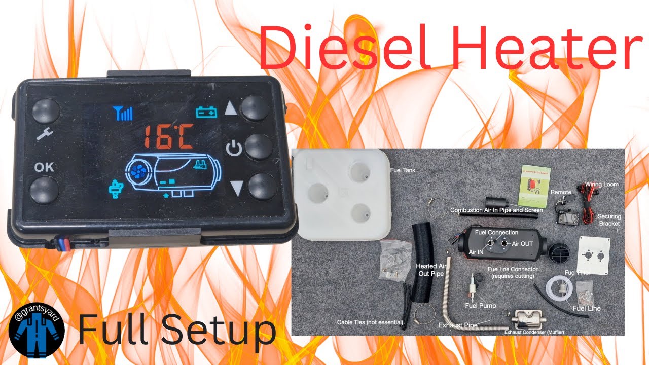 Diesel Heater - FULL Setup