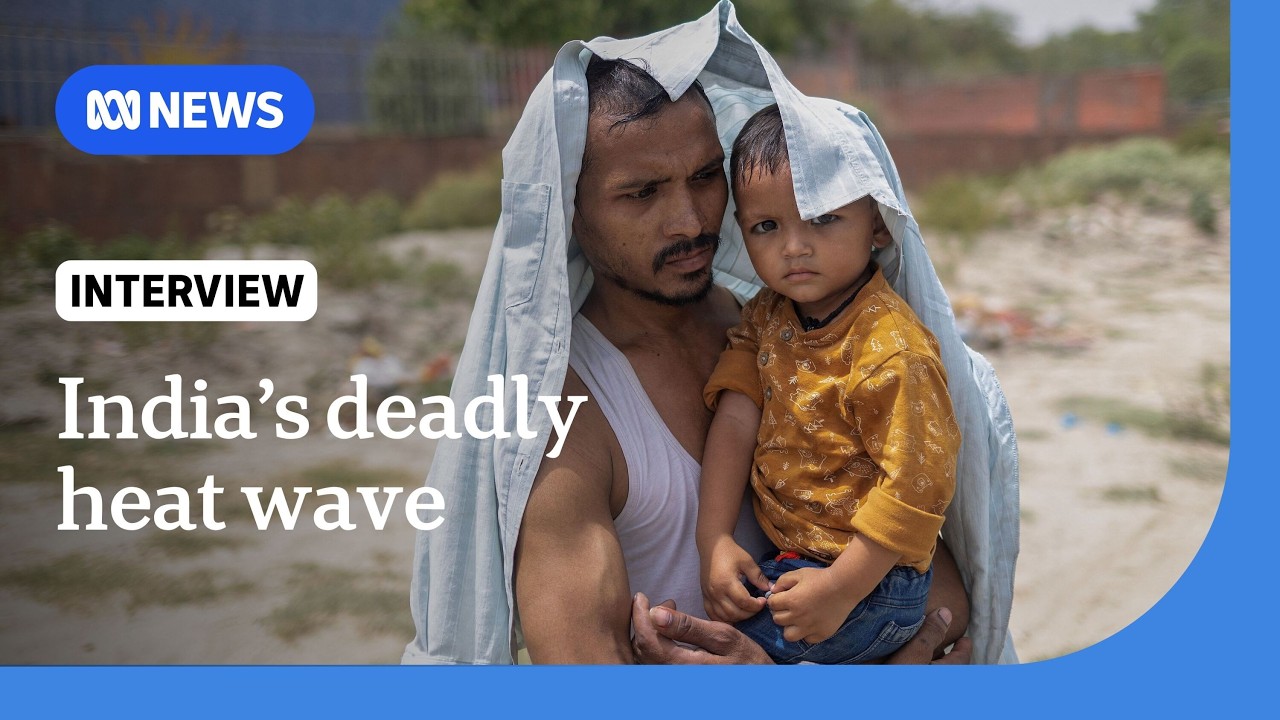 Temperatures exceed 45&deg;C as brutal summer heatwave hits India | The World | ABC News