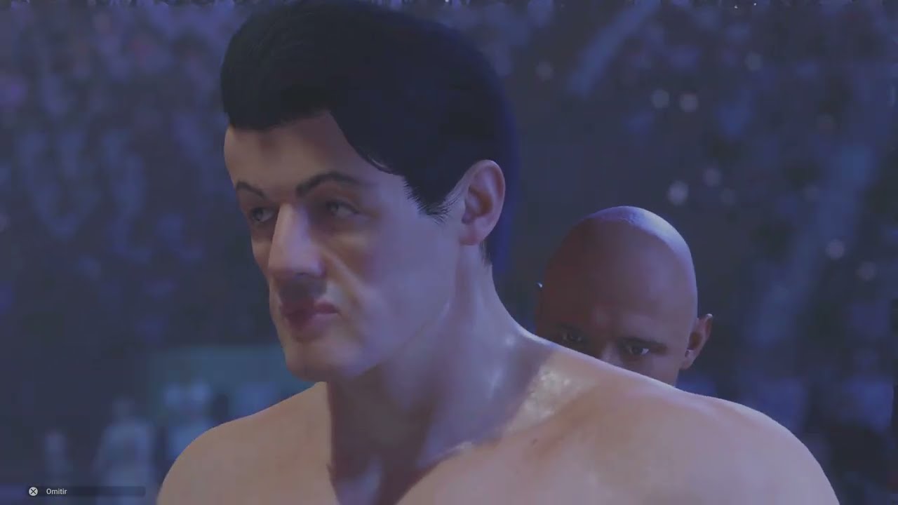 Combate de revancha por el título,Undisputed Rocky balboa modo carrera vs Tyson parte 1 PS5