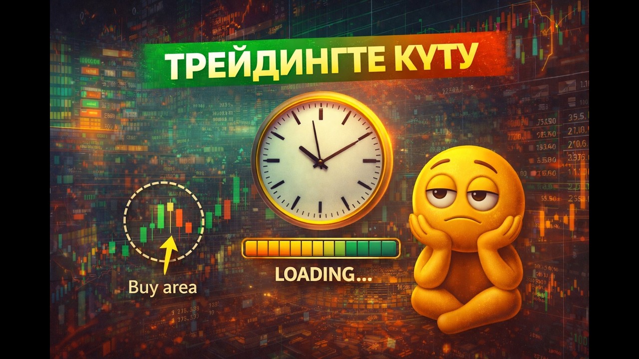 Трейдингте күту көп қой негізі #биржа #инвестиция #ақша табу