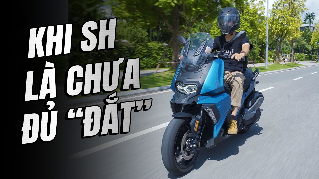 BMW C400X: Xe tay ga cho người 