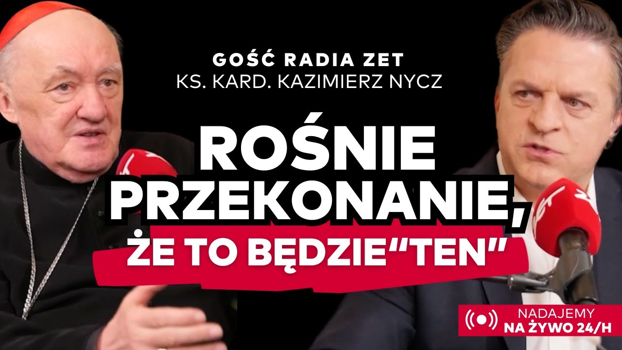 Kardynał Nycz przed udzialem w konklawe: Nowy papież spoza Europy?