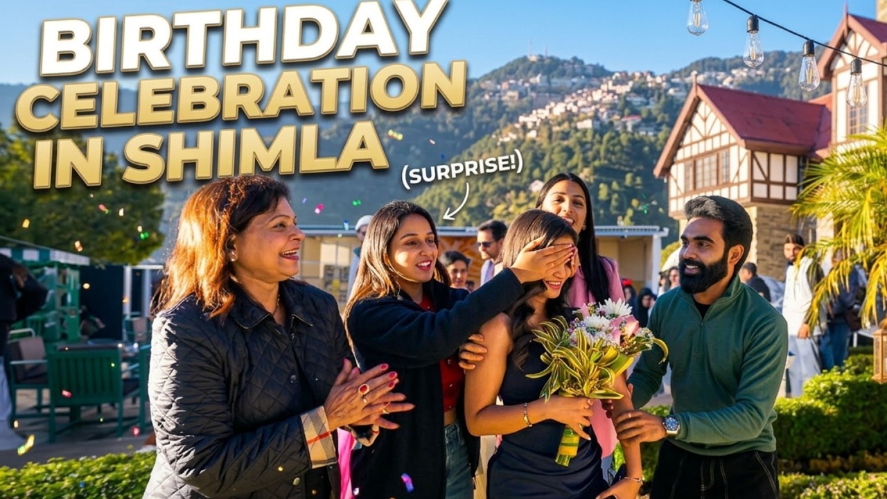 Kirti Di Ko Diya Himachal mai Birthday Surprise