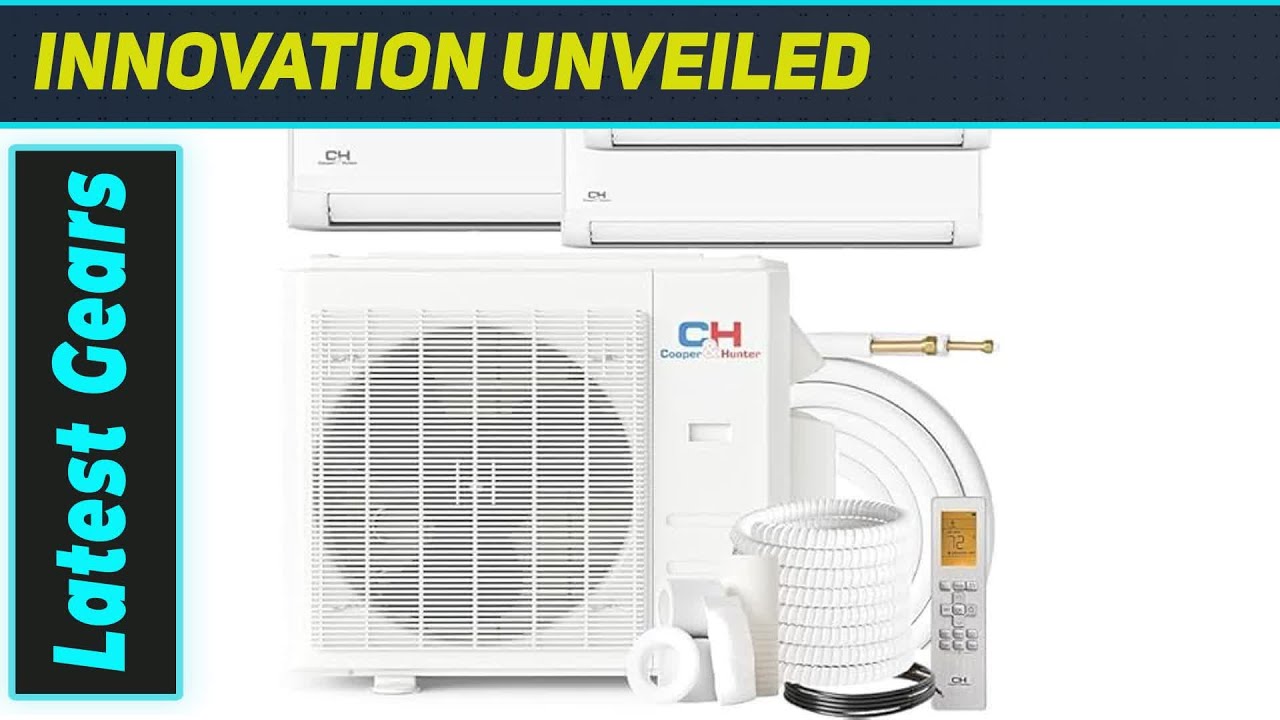 Cooper & Hunter OLIVIA Series 28000 BTU Mini Split | Best Multi Zone AC for Quiet Comfort
