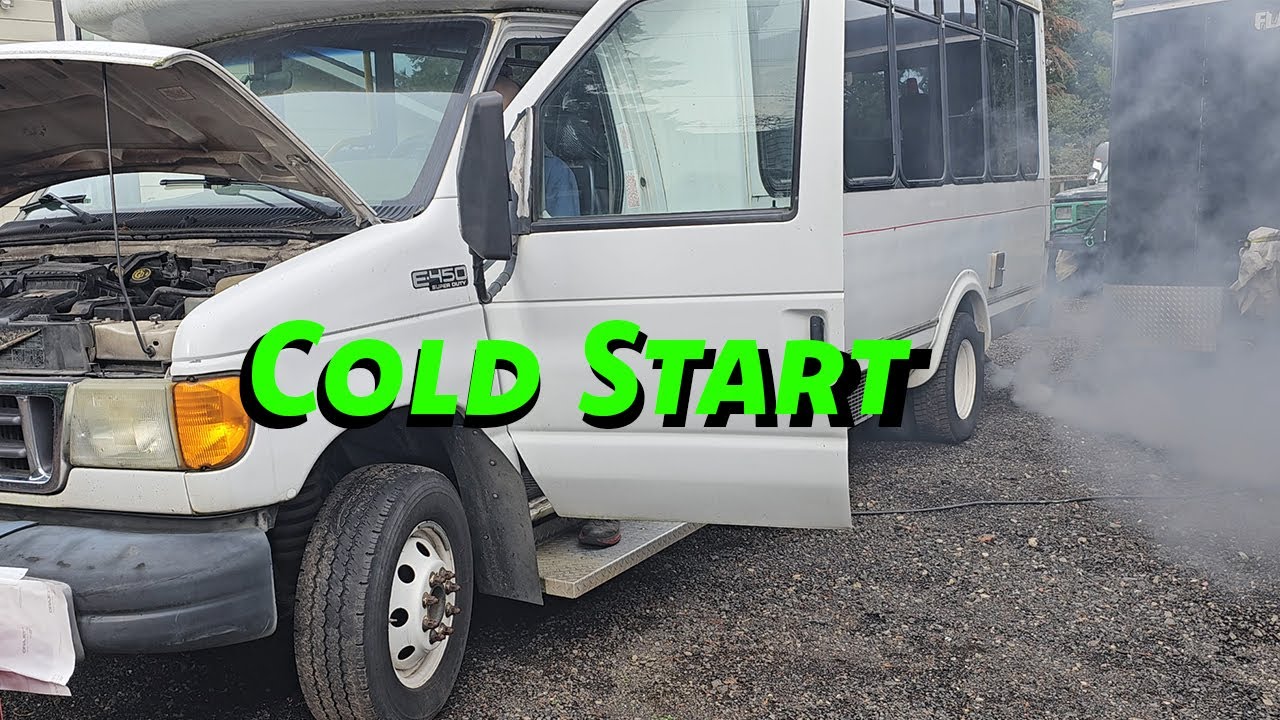 E450 Bus diesel cold start - possible injector issues