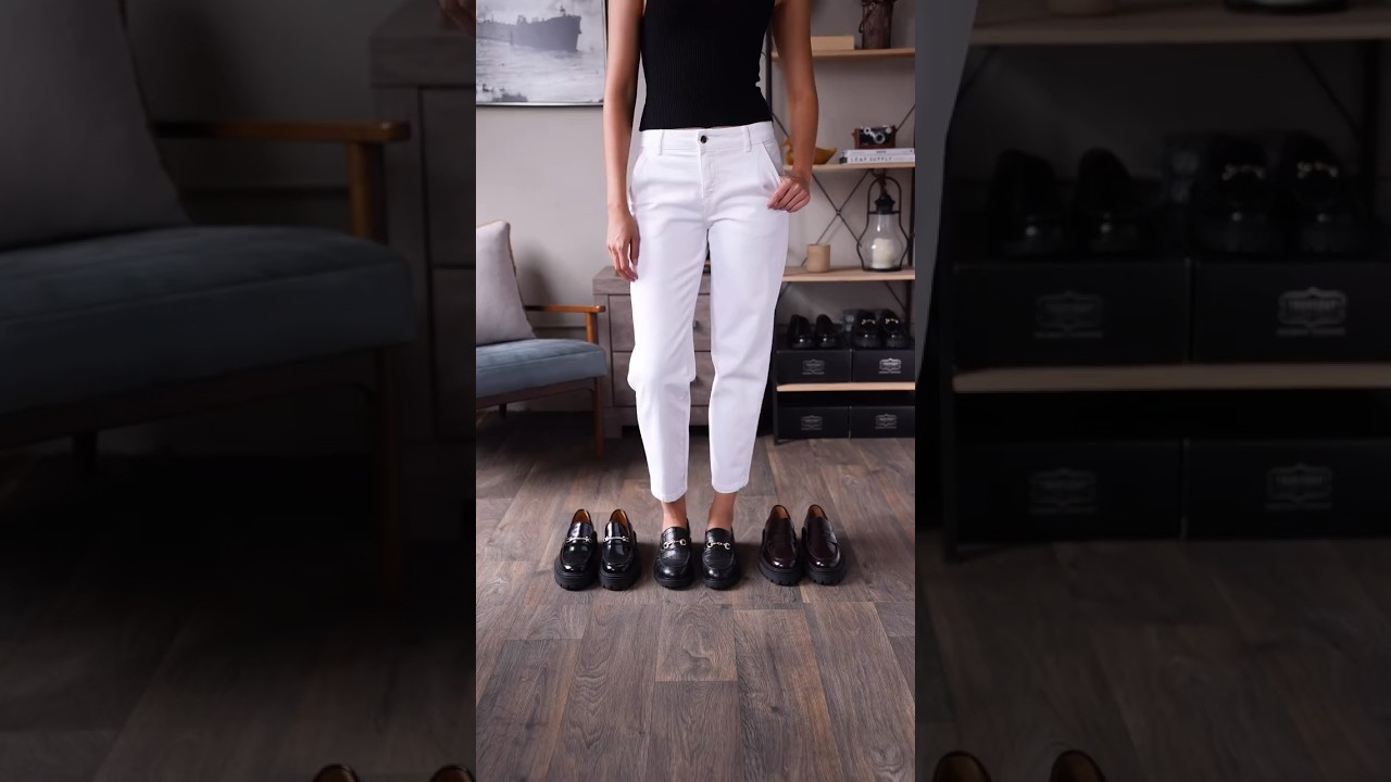 Classic & Chunky Lug Sole Penny Loafers 👌 #thursdayboots #loafers #womensshoes #fallessentials