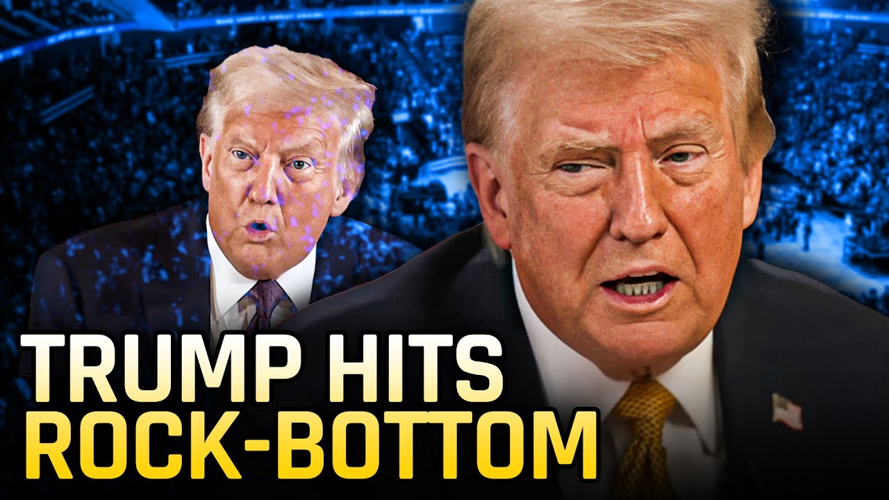 Trump's Rock Bottom Poll Numbers Sink Even LOWER