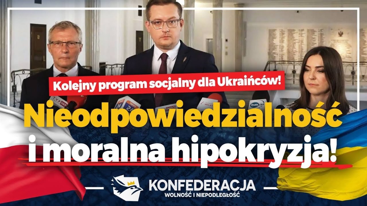 Kolejne programy socjalne dla Ukraińc&oacute;w z kieszeni polskiego podatnika
