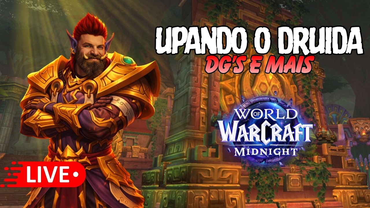 🎥 Upando level do Druida e mais ❗discord ❗pix ❗comandos
