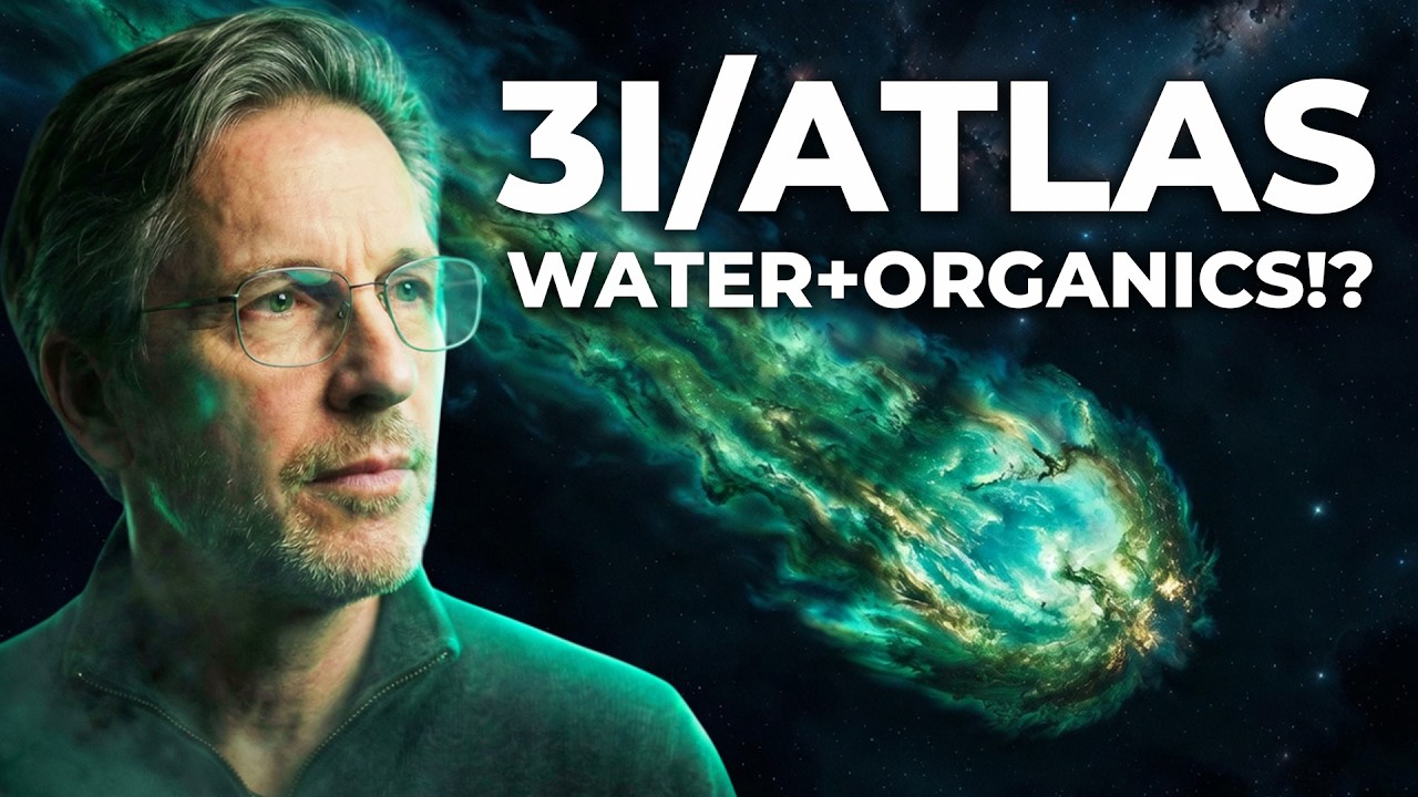 3I/ATLAS Is Spraying Water and Organics — Here’s the Overlooked Link