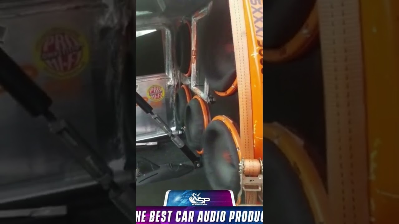 6 Powerful Subwoofers (SP15XXX - 10.000 W RMS)