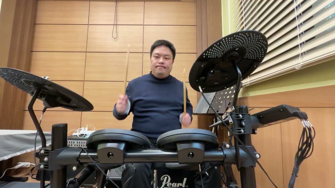 초보자들의 드럼강의 6강 곡연습의 드럼 