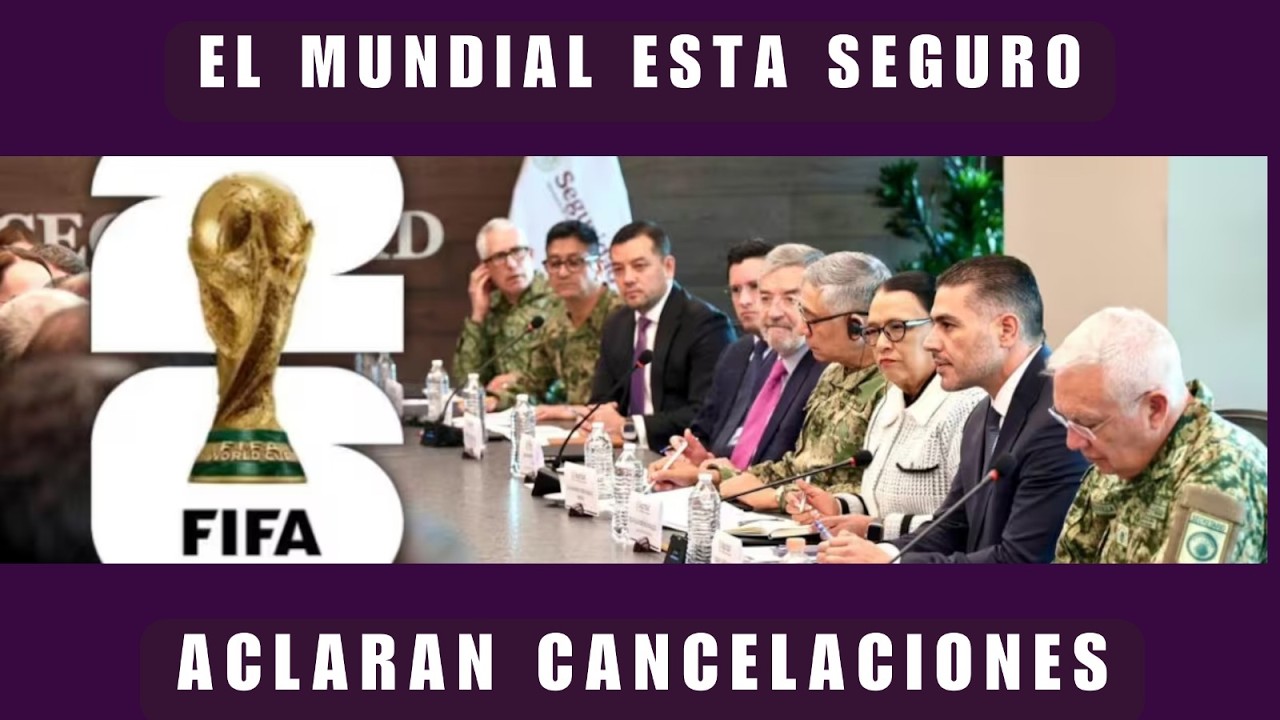 Harfuch garantiza un mundial seguro; Clara Brugada rechaza cancelaciones: Quieren ensuciar a la cdmx