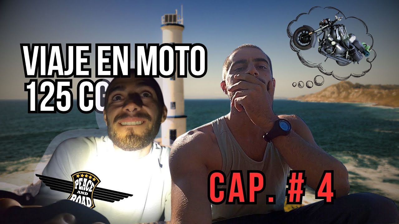 Viaje en moto 125cc. #Cap. 4. ABANDONO el NORTE y ME CAIGO