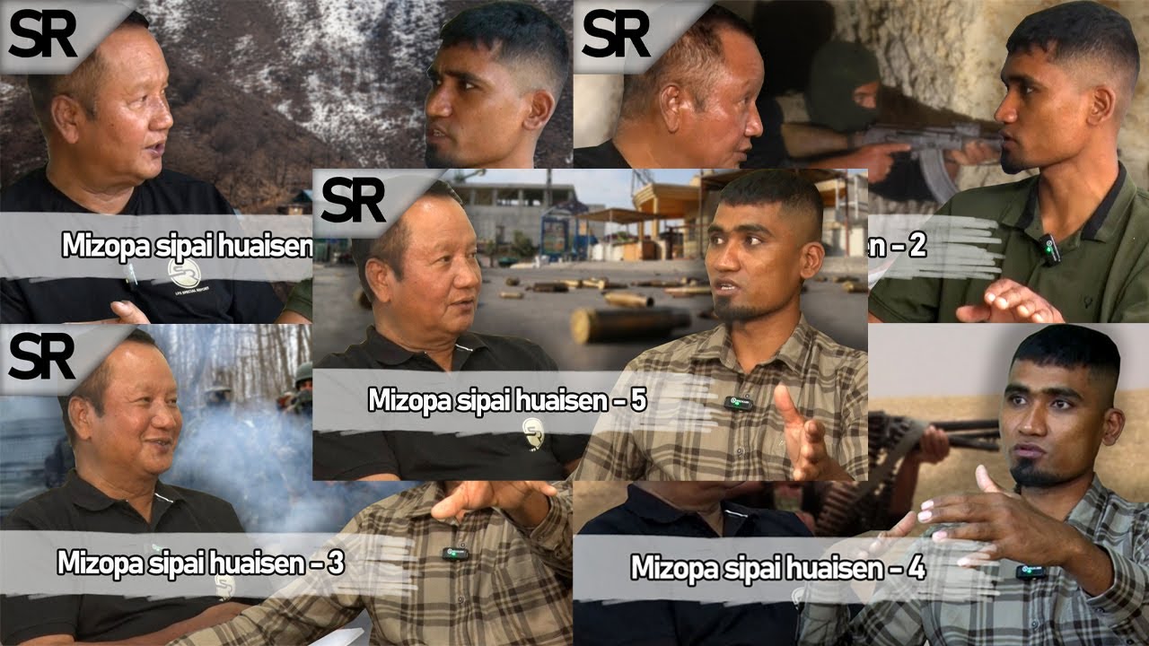 SR : Mizopa Sipai Huaisen - 1, 2, 3, 4 & 5 | Dah khawm (Compilation)