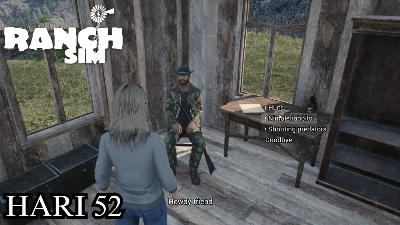 MENCOBA MELAKSANAKAN MISI BERBURU | RANCH SIMULATOR