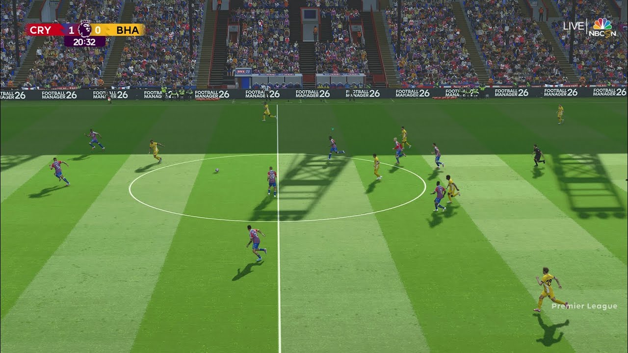 &laquo;Кристал Пэлас&raquo; &mdash; &laquo;Брайтон&raquo; | Полная Премьер-лига | PES 2021 +UML +Virtuared Patch | Ultra Graphi...