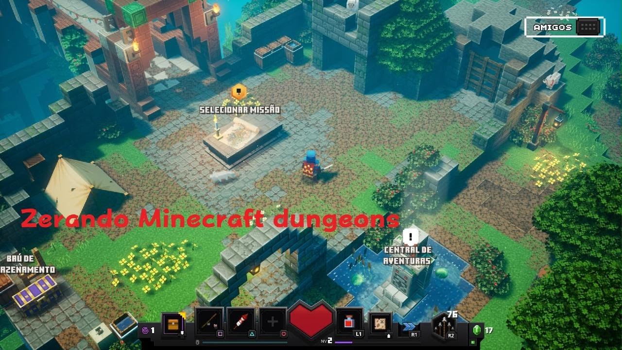 Zerando Minecraft dungeons-EP 1