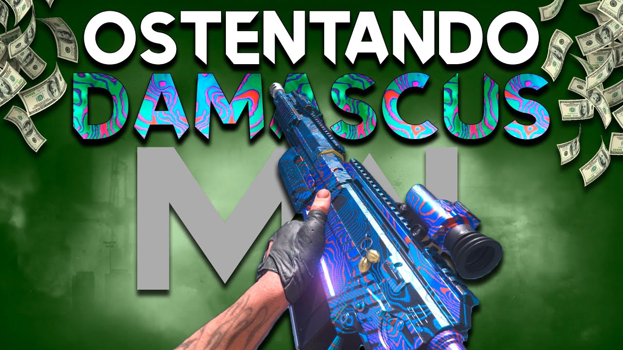 A MELHOR classe para essa SNIPER?! - Ostentando Damascus: AX50!
