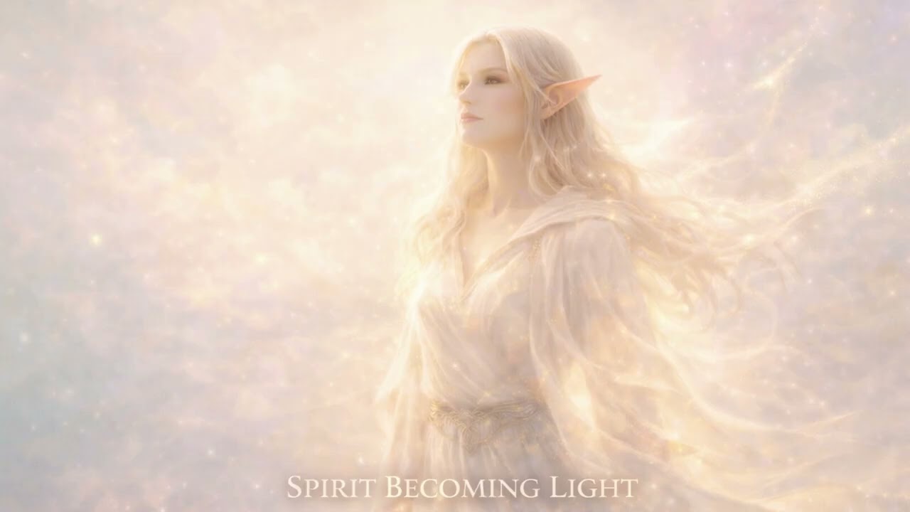 Spirit Becoming Light (Arúthir na Lumae) | Elven Transformation Hymn Fantasy Ambient