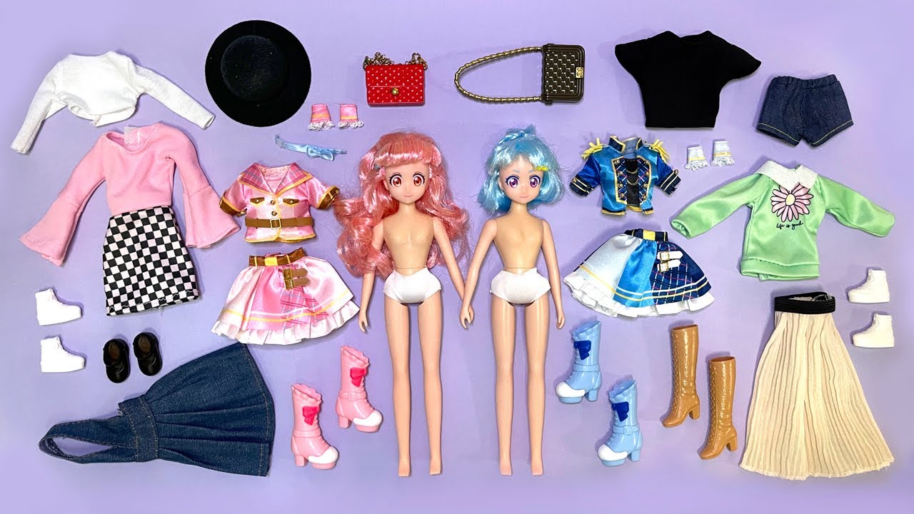 Anime Toy Aikatsu Friends Dolls UnBoxing Dress Up, ASMR｜인형 아이카츠 프렌즈 개봉 옷 입히기｜アイカツフレンズドール box opening