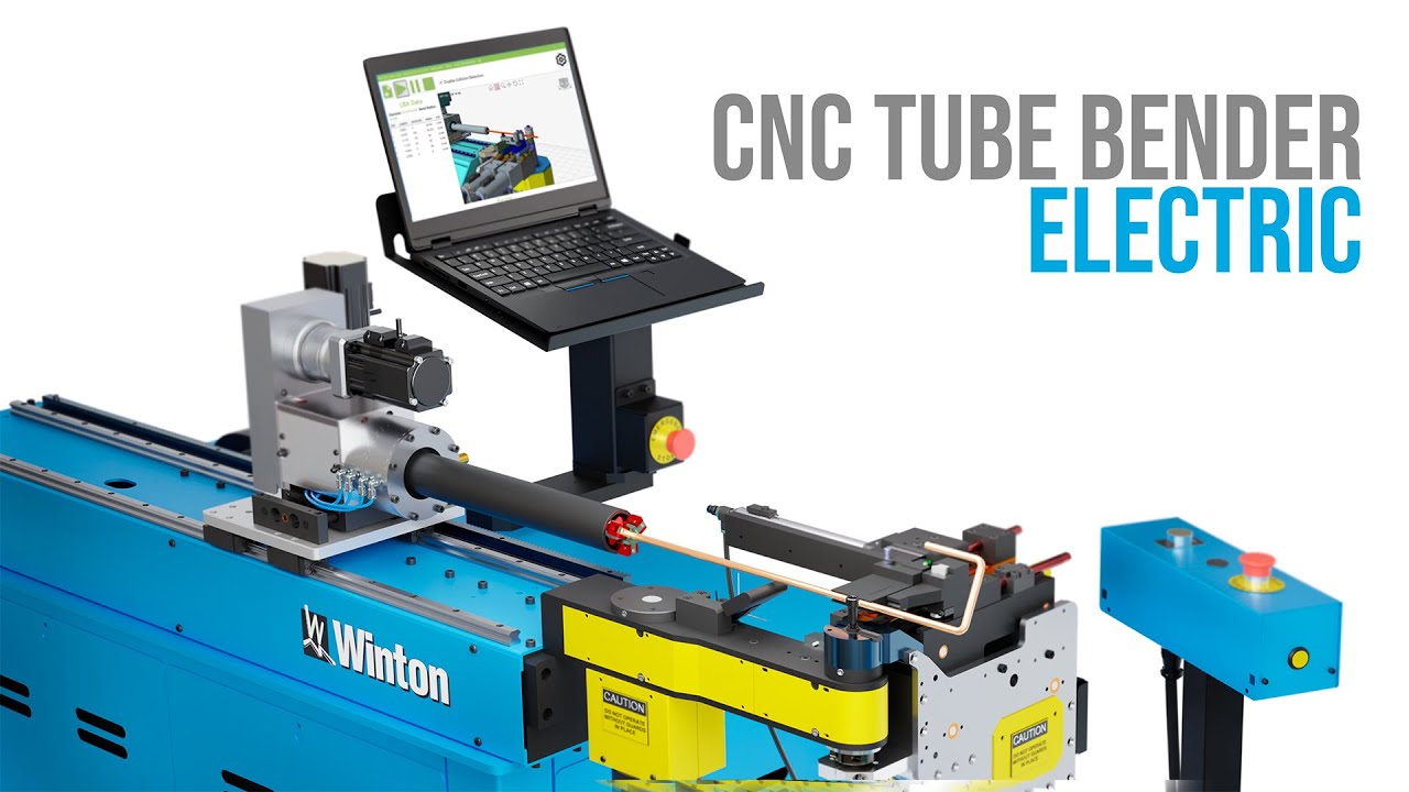 Electric CNC Tube Bender | RD10 Tube Benders by Winton to Increase your Dollar per SQ-FT floor Space