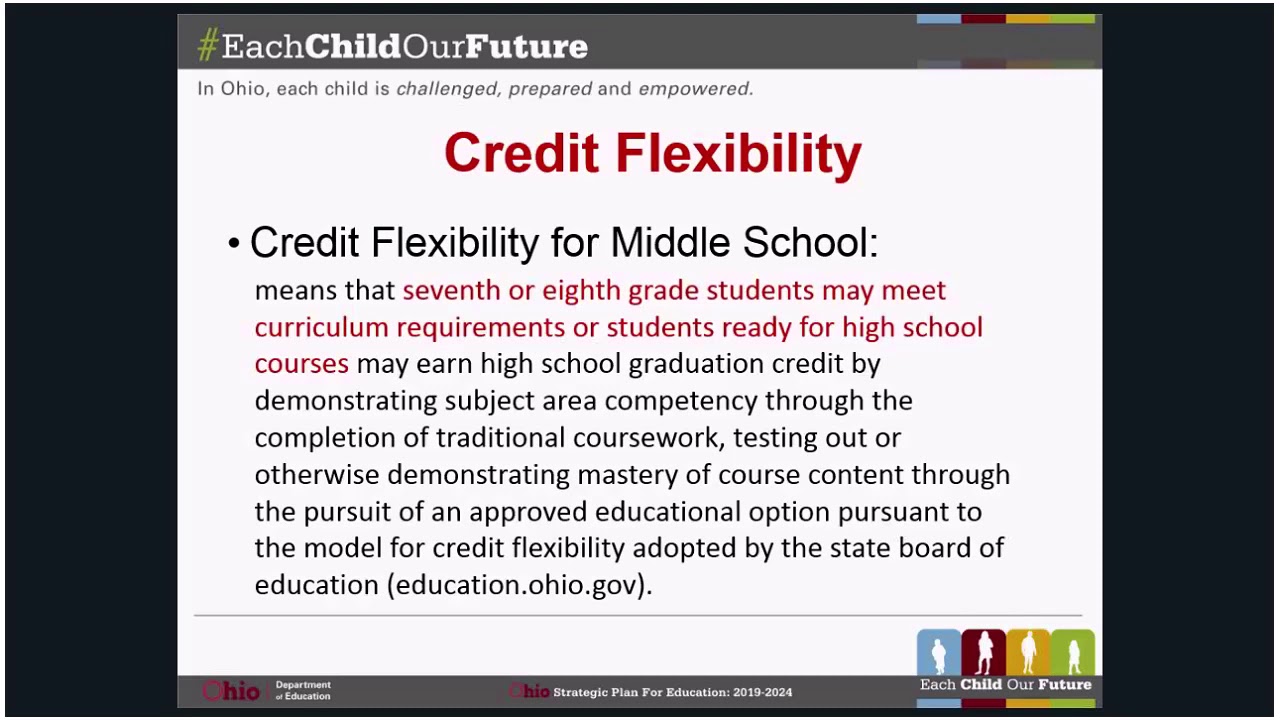 ODE Webinar: Credit Flexibility