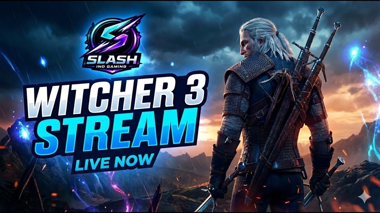 Midnight Witcher 3 LIVE Gameplay 🔴 | Open World RPG | Chill Stream
