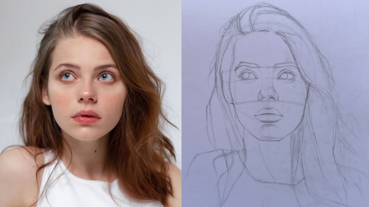 Learn the Loomis Method Step-by-Step | Portrait Drawing Tutorial for Beginners
