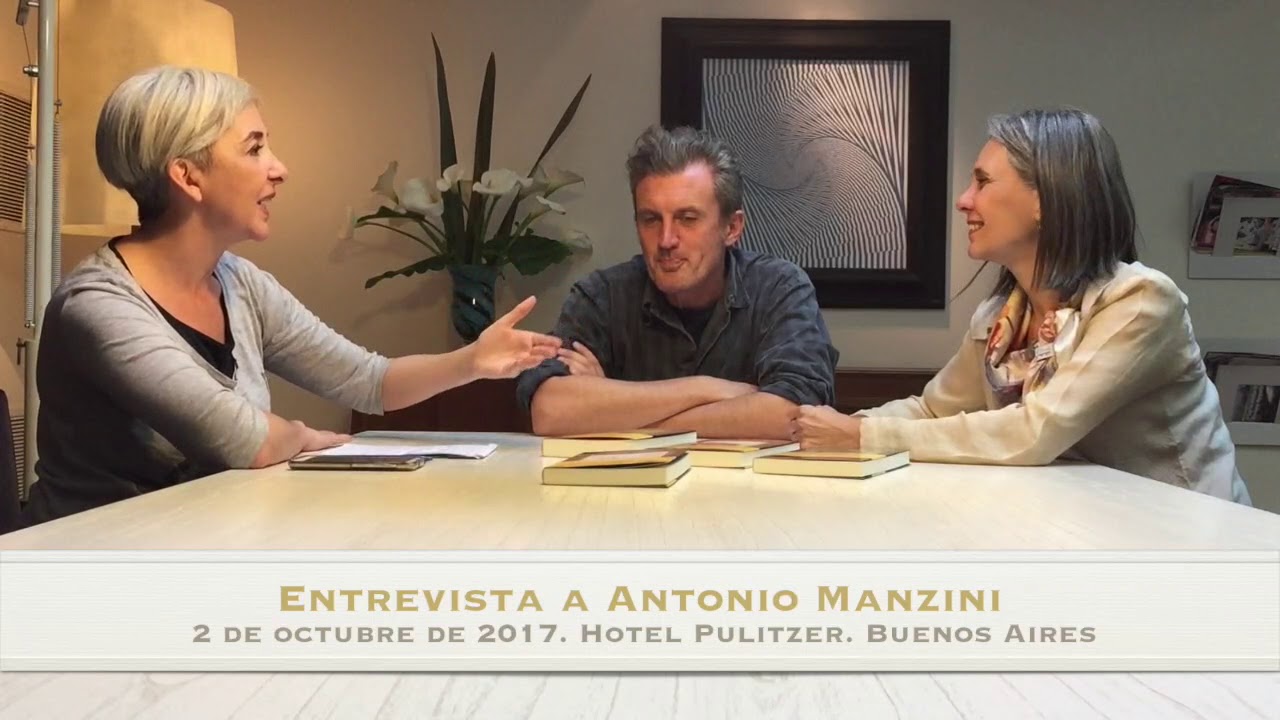 Entrevista Antonio Manzini   Parte 1