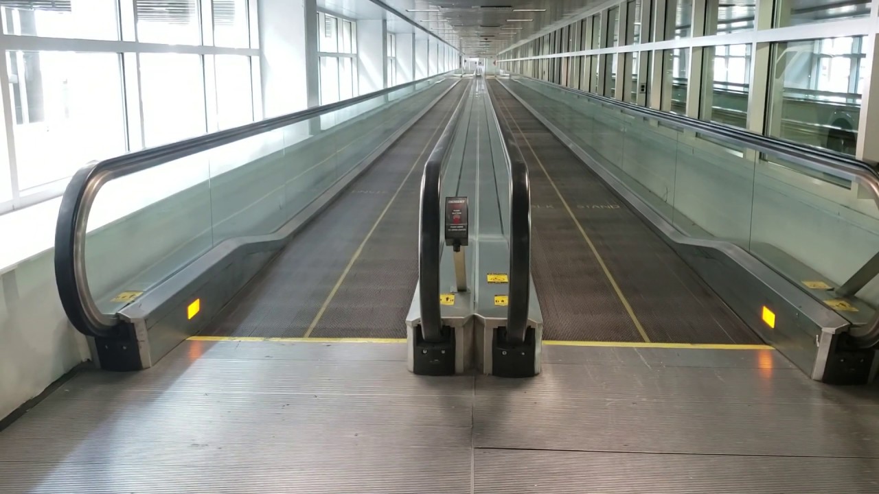 Otis NPT Moving Walkways (A/B) @ McNamara Parking Deck, Detroit Metro Airport