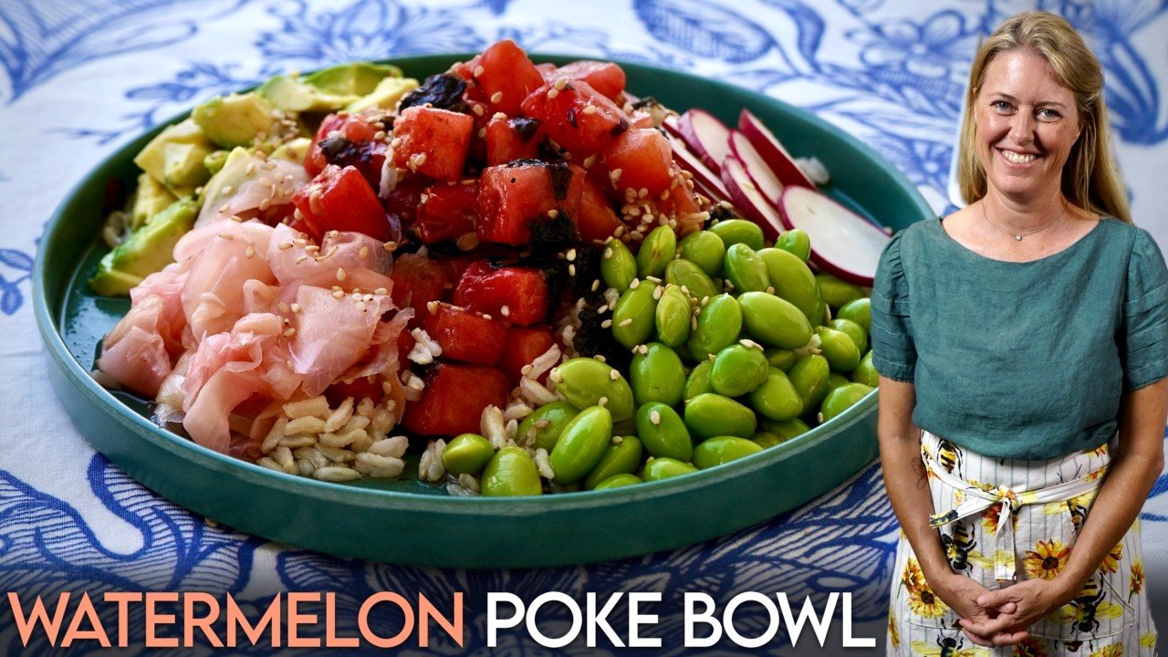 Forget Tuna. This Watermelon Poke Bowl is a Game Changer!