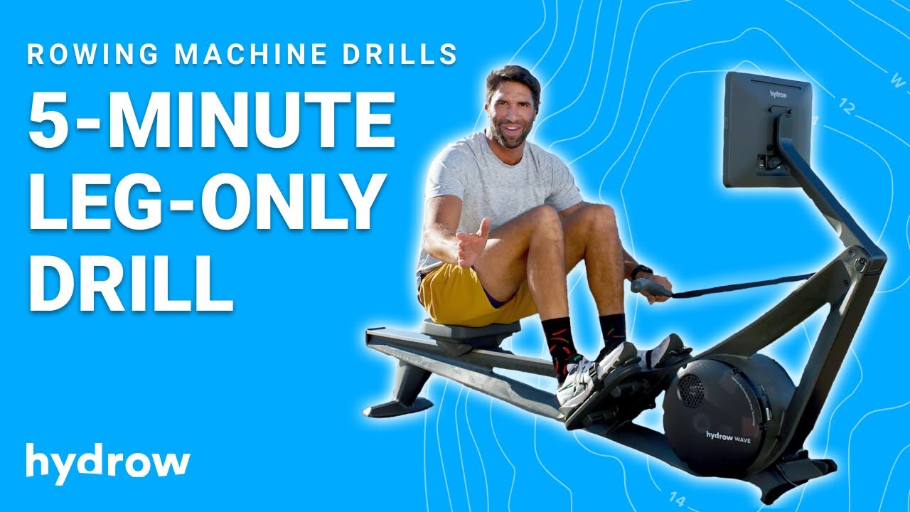 Rowing Machine Drills: 5-Minute Leg-Only Drill