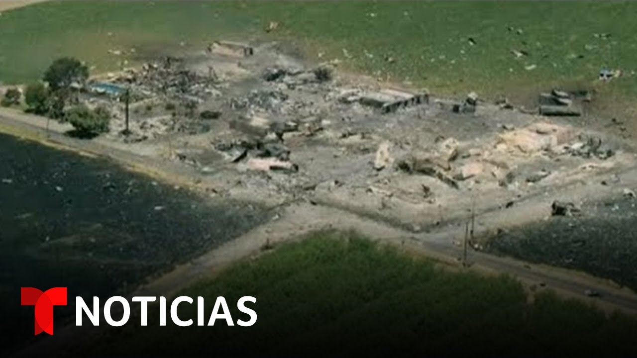 Hallan a las víctimas de la explosión de un almacén de fuegos artificiales en California