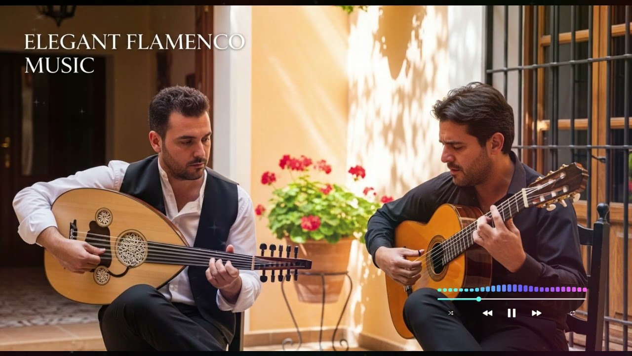 Flamenco Instrumental for Meditation | Slow Breathing Spanish Sound