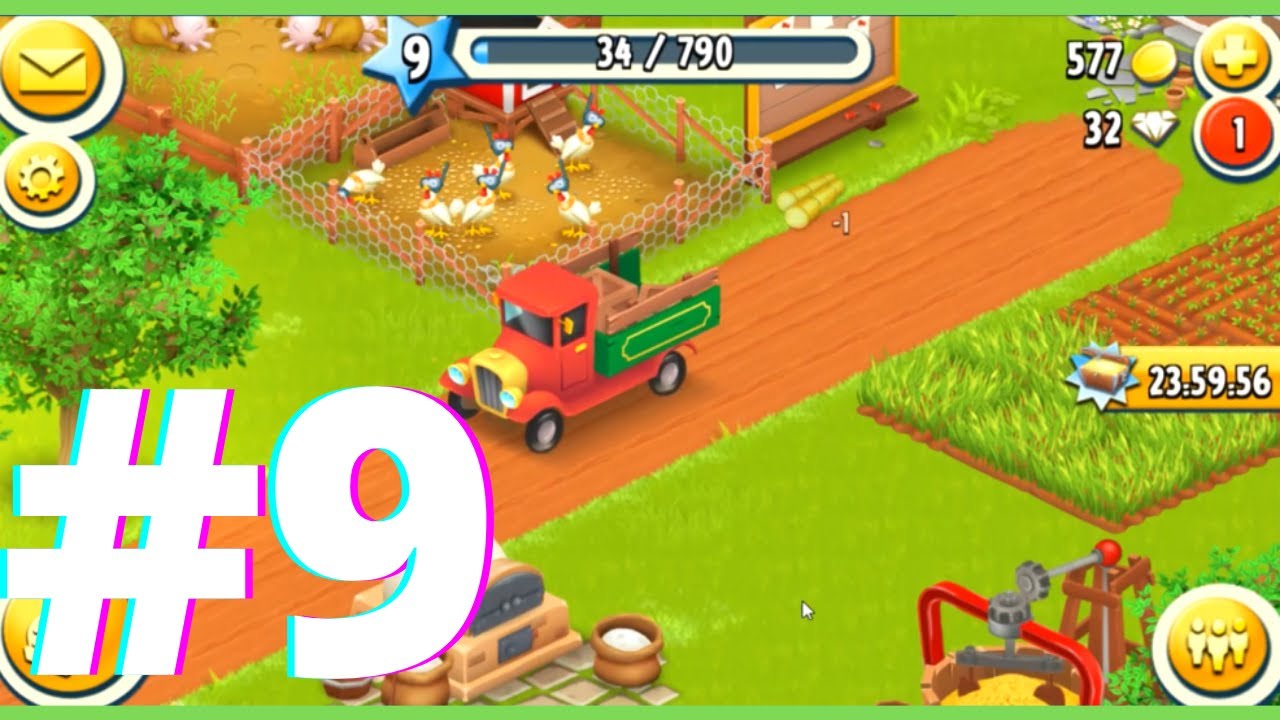 Hay Day Level 9 in 14 minutes | Hay Day Gameplay Walkthrough Part 9 | Hay Day Android