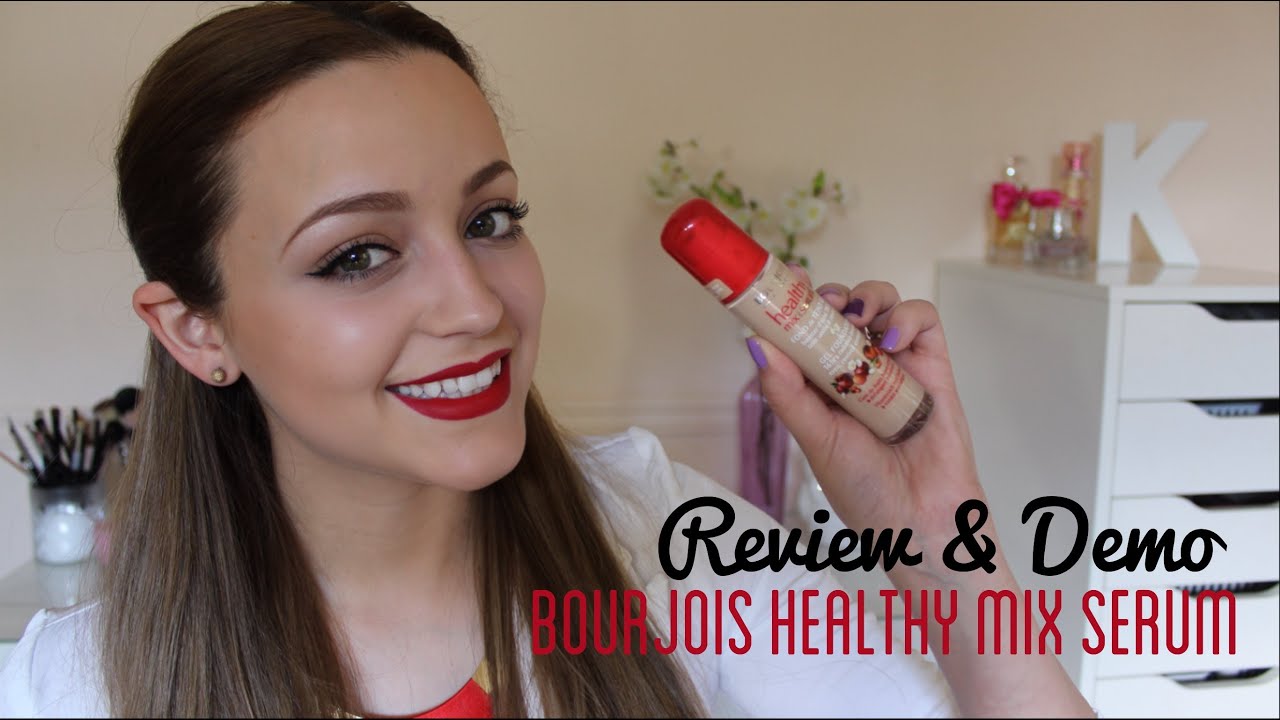 Review & Demo- Bourjois Healthy Mix Serum