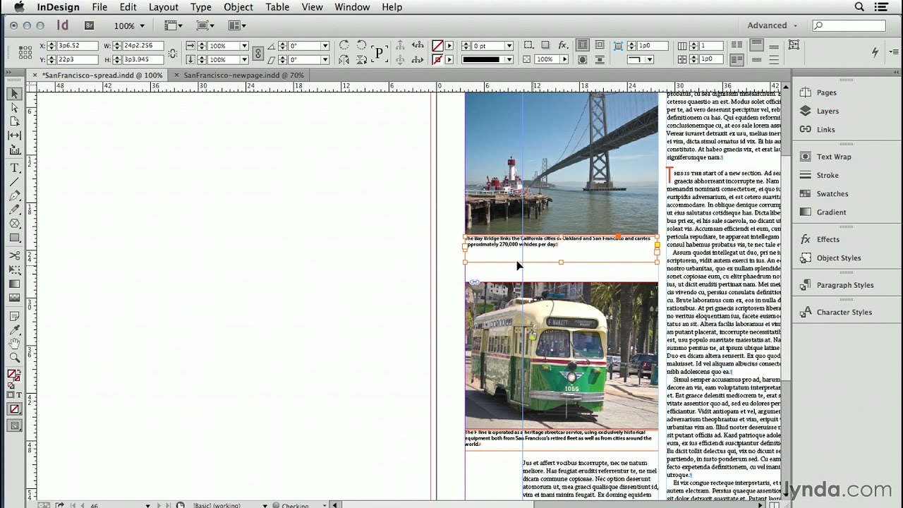 InDesign Tutorial - Making captions easy