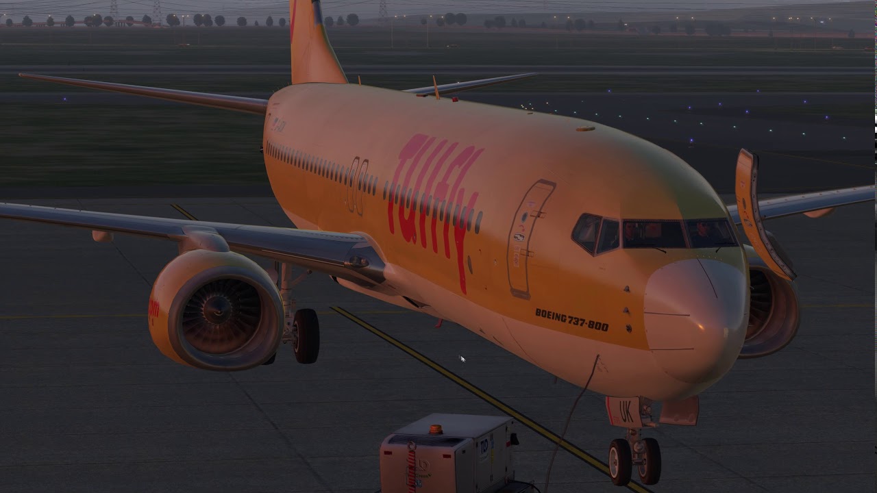 X PLANE 11 ITA Startup completa 737 zibo
