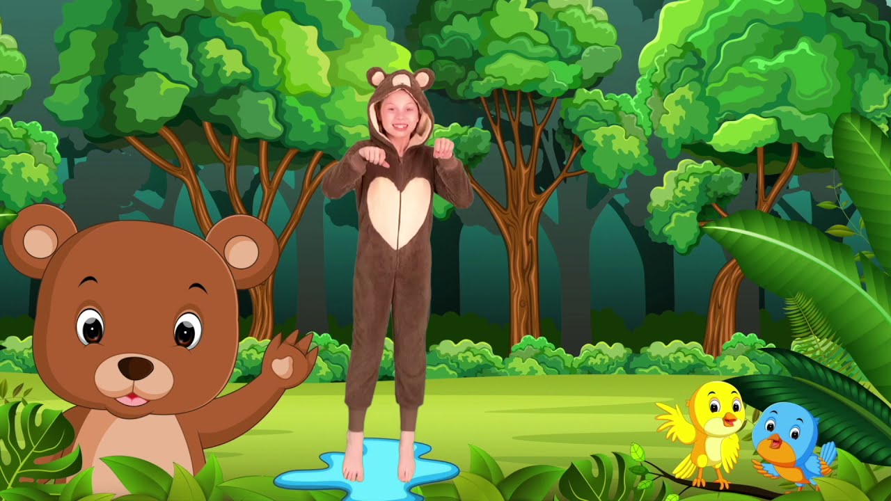 I Am A Little Teddy Bear | Teddy Bear Song | Kids Action Song | Kids Nursery Rhymes | Time 4 Kids TV