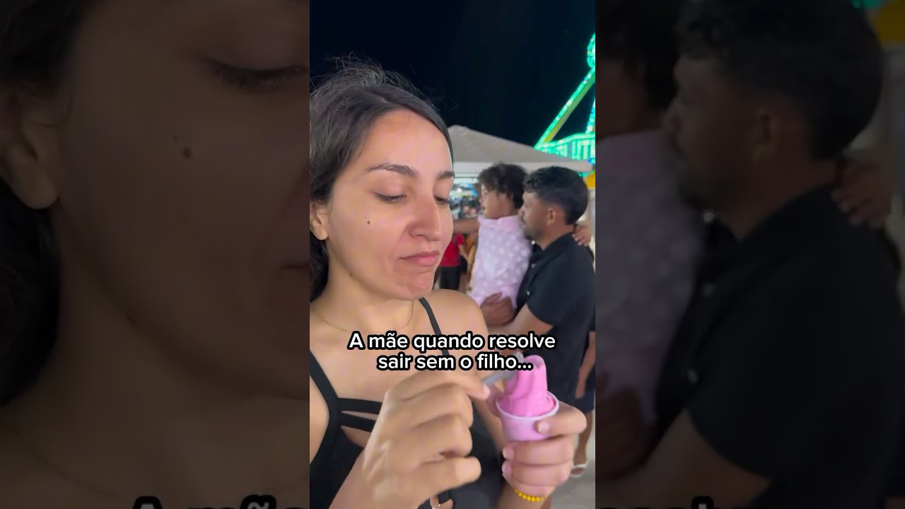 A m&atilde;e quando resolve sair sem o filho&hellip;
