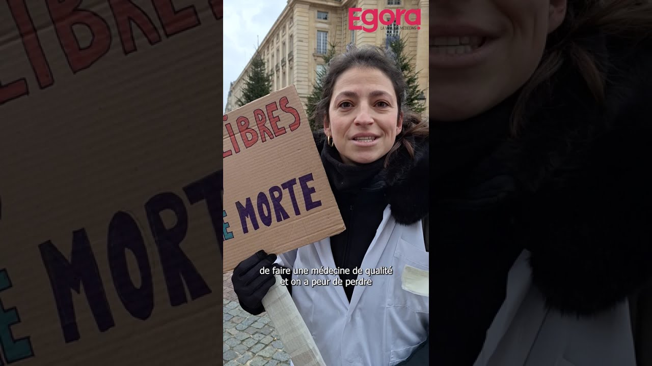 Au cœur de la manifestation des médecins libéraux à Paris