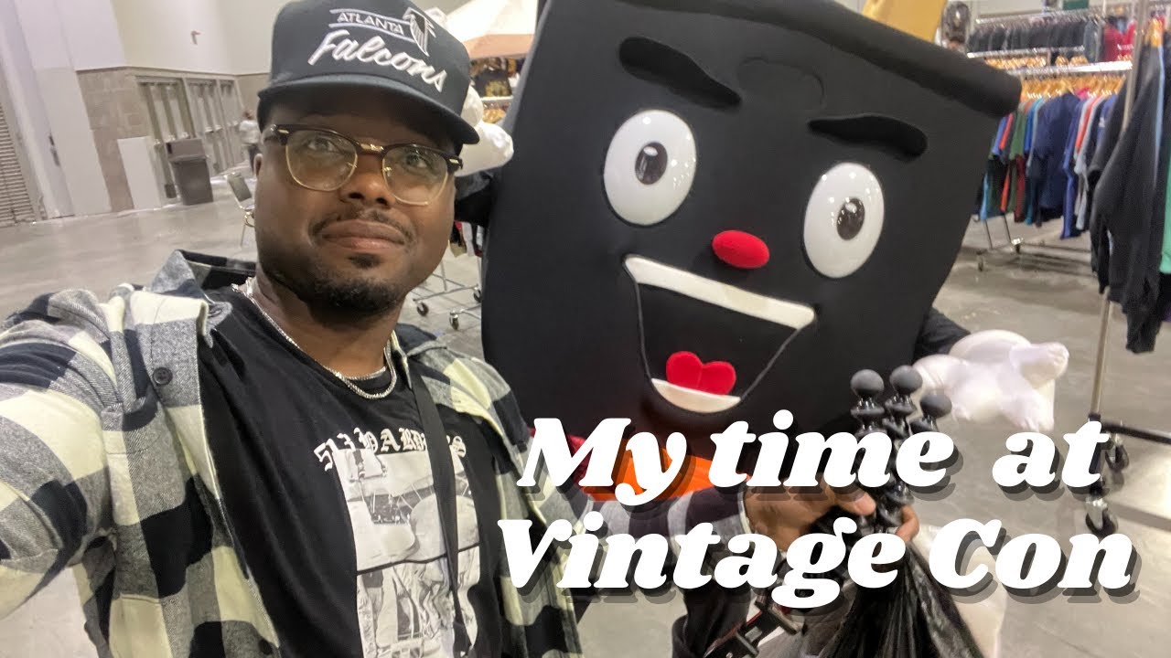 Vintage Con vlog Dope vintage pick ups watch till the end
